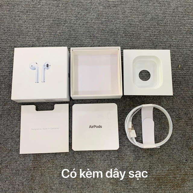 Hộp đựng tai nghe airpods 2