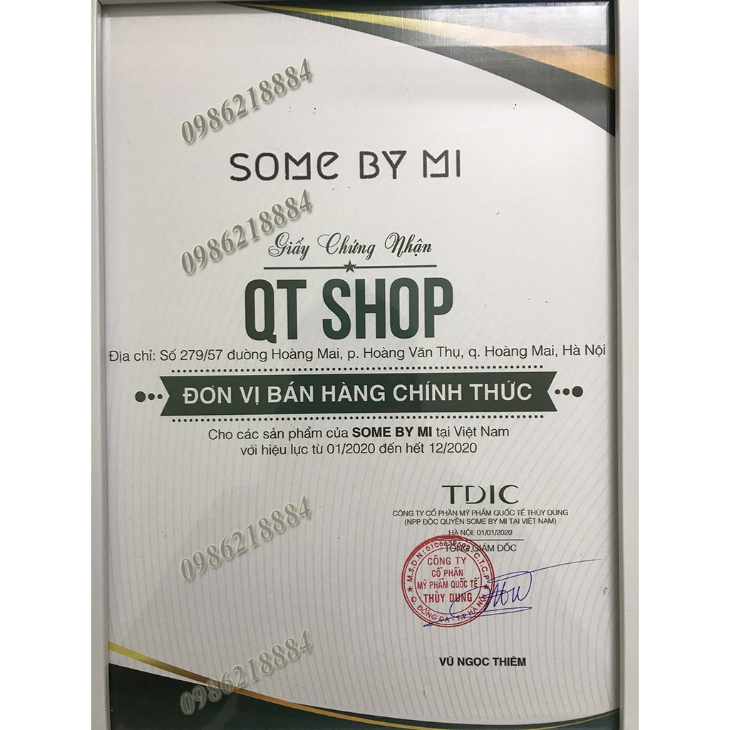 Tinh chất ốc sên đen cho da Sẹo Some By Mi Snail Truecica Miracle