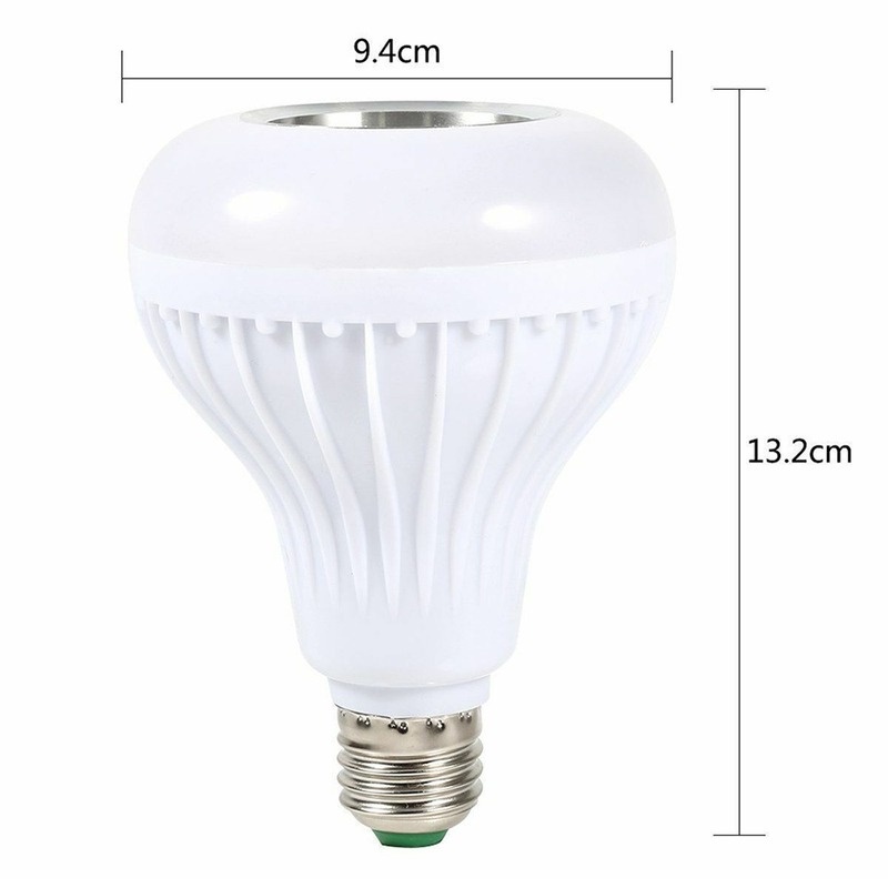 Bóng Đèn LED Thông Minh E27 RGB Điều Khiển Từ Xa