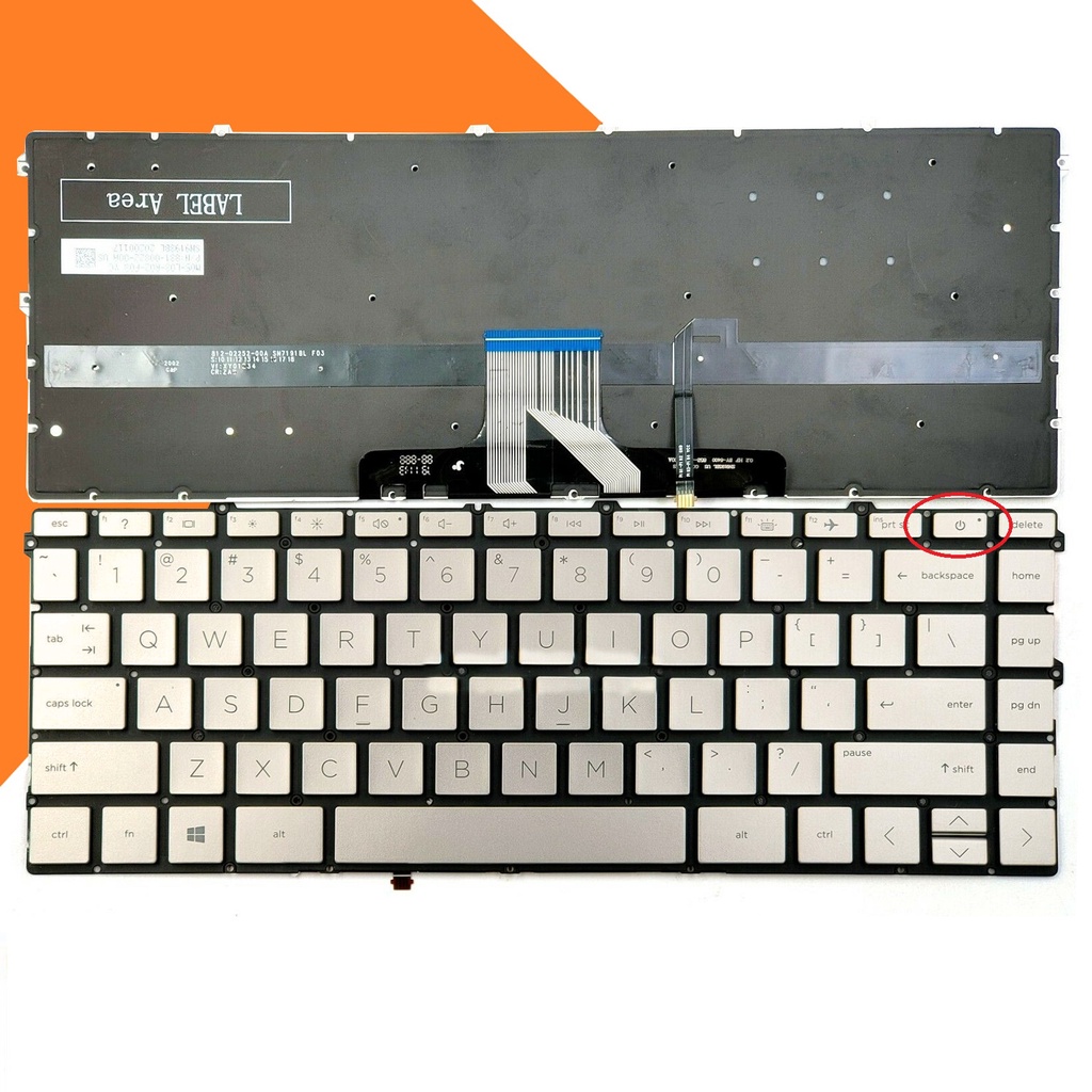 Bàn phím laptop HP 14DW, 14-DW