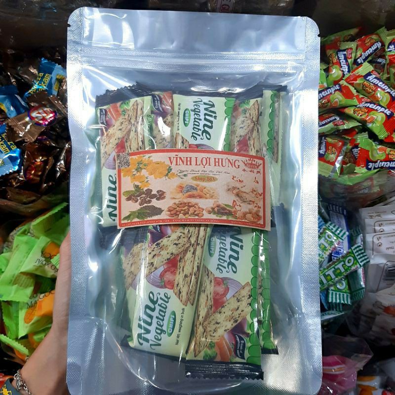 BÁNH RAU CỦ DINH DƯỠNG 500gr ( CHAY MẶN ĐỀU DÙNG ĐƯỢC) | BigBuy360 - bigbuy360.vn