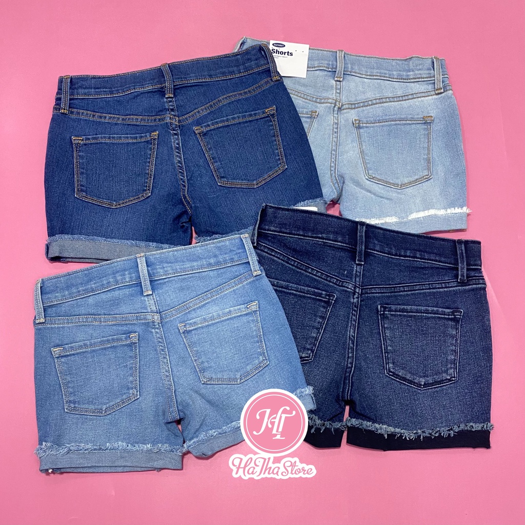 Quần short jean bé gái 0ldN4vy (ĐỌC KỸ MÔ TẢ)