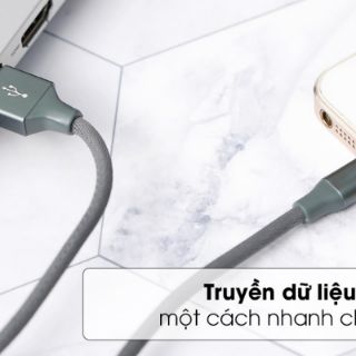 Cáp Lightning 1m Xmobile LTL-01 Xanh rêu
