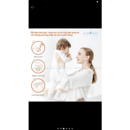 Máy tiệt trùng ti giả Mini Munchkin 59S - BAABEELAND