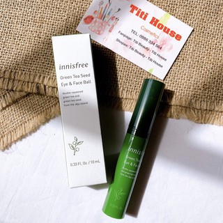 Thanh lăn mắt Innisfree Green Tea Seed Eye & Face Bal