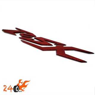 TEM RSX DÁN SUỜN XE WAVE 3D ZIN BẠC | ĐỎ