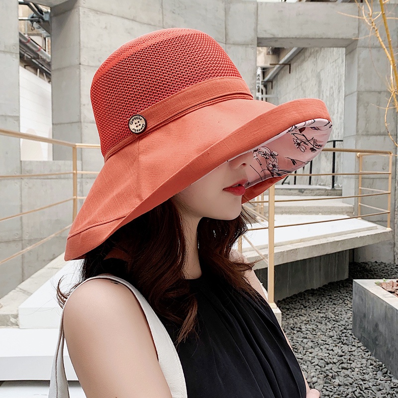 Nón Vành Rộng Chống Tia Uv Thời Trang Cho Nữ