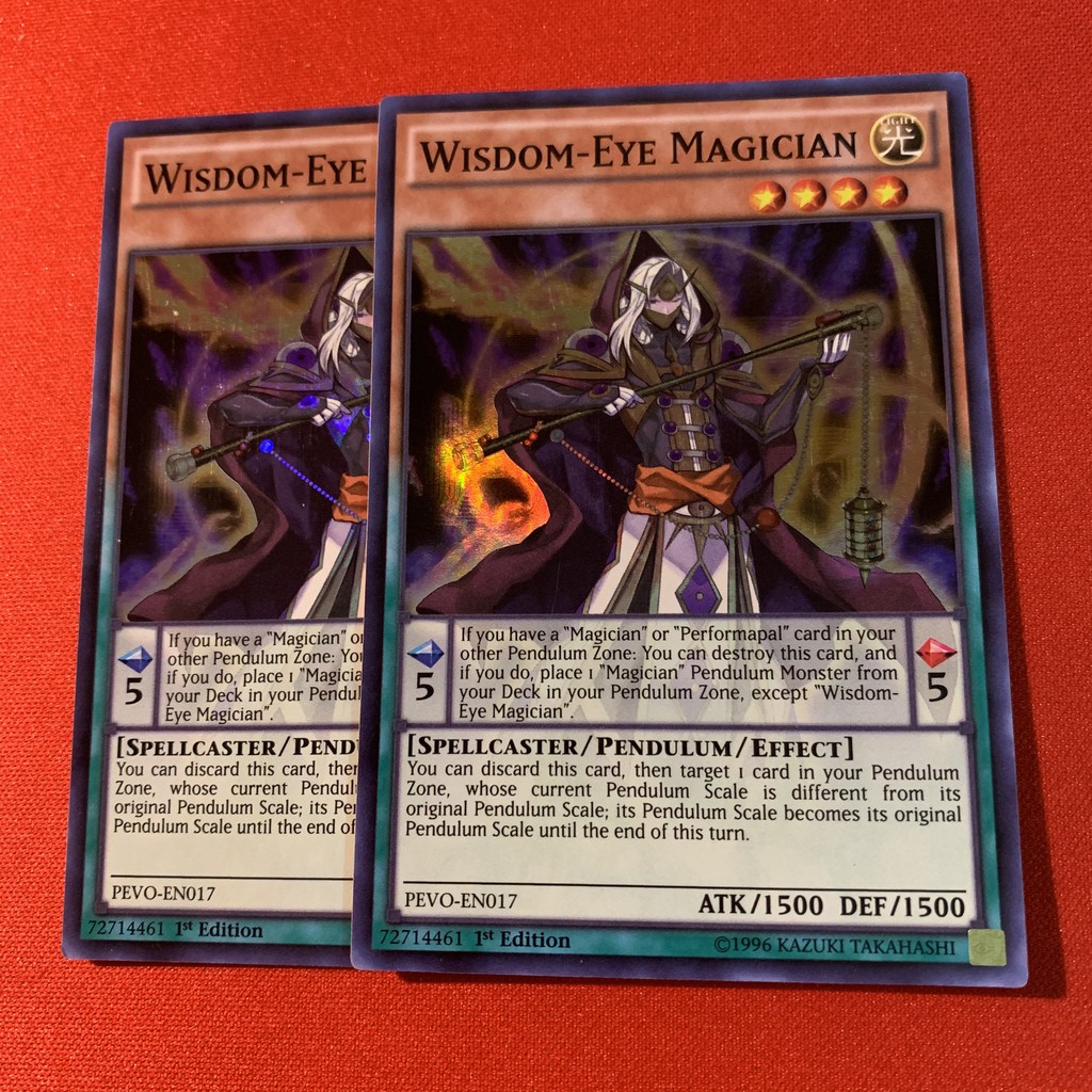 [JP][Thẻ Bài Yugioh Chính Hãng] Wisdom-Eye Magician