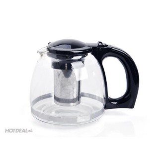 Bình lọc trà thủy tinh 700ml = bình trà có lưới lọc= ấm pha trà cafe