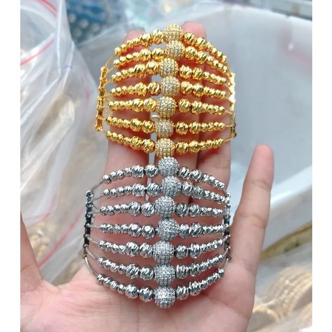 Vòng Tay Bi Chuẩn Màu 18/24 HV6803 - Đi Tiệc Cực Sang Chảnh (Hình Thật)