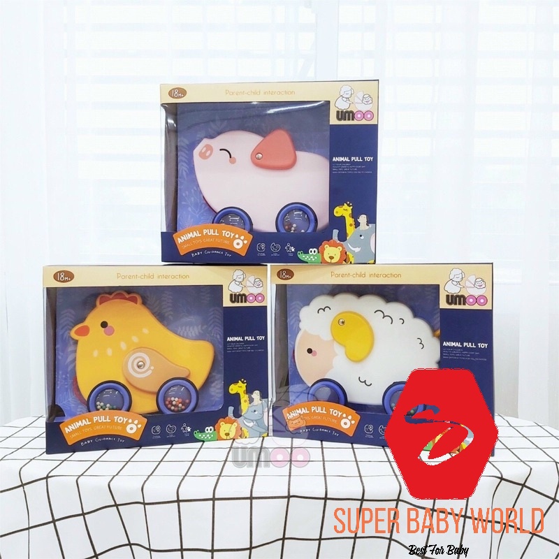 Đồ Chơi Dây Kéo Em Bé Umoo UM-1084