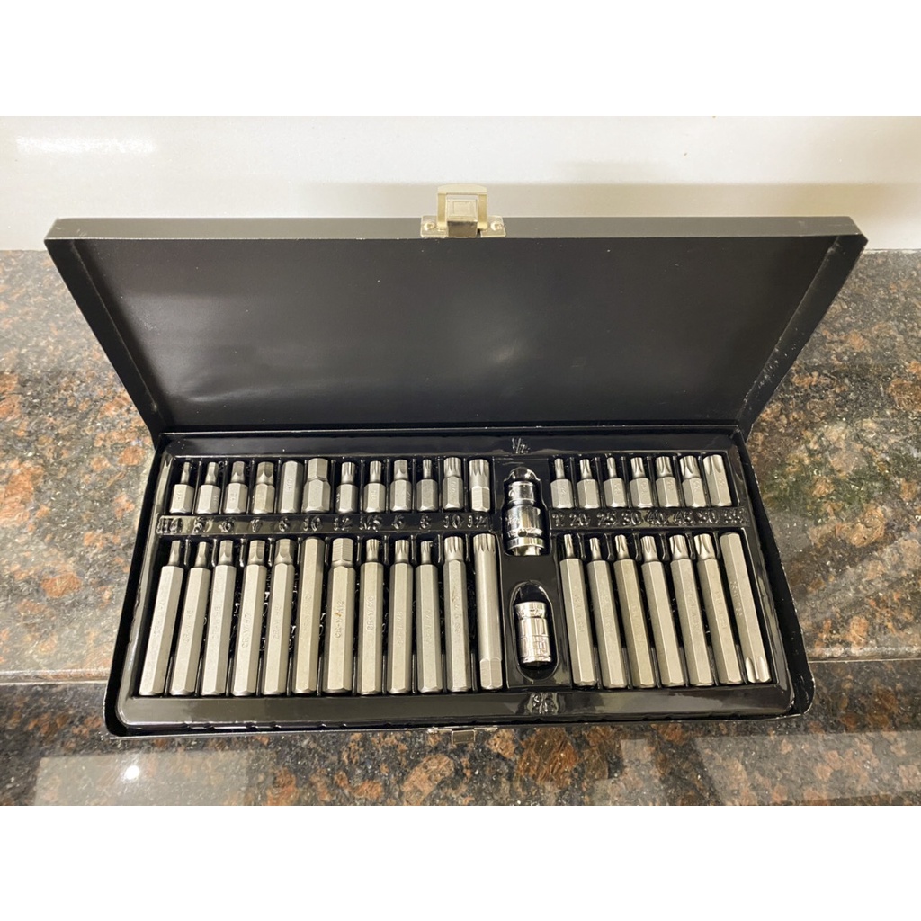Bộ lục giác 40 món KING TOOS đa năng - Thiết kế chuyên nghiệp, tiện dụng - dụng cụ sửa chữa đa năng - BH 1 đổi 1