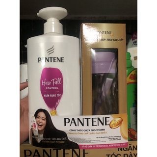 [Tặng kèm bình hoa thuỷ tinh cao cấp] Dầu Gội Pantene Ngăn rụng tóc 650ml