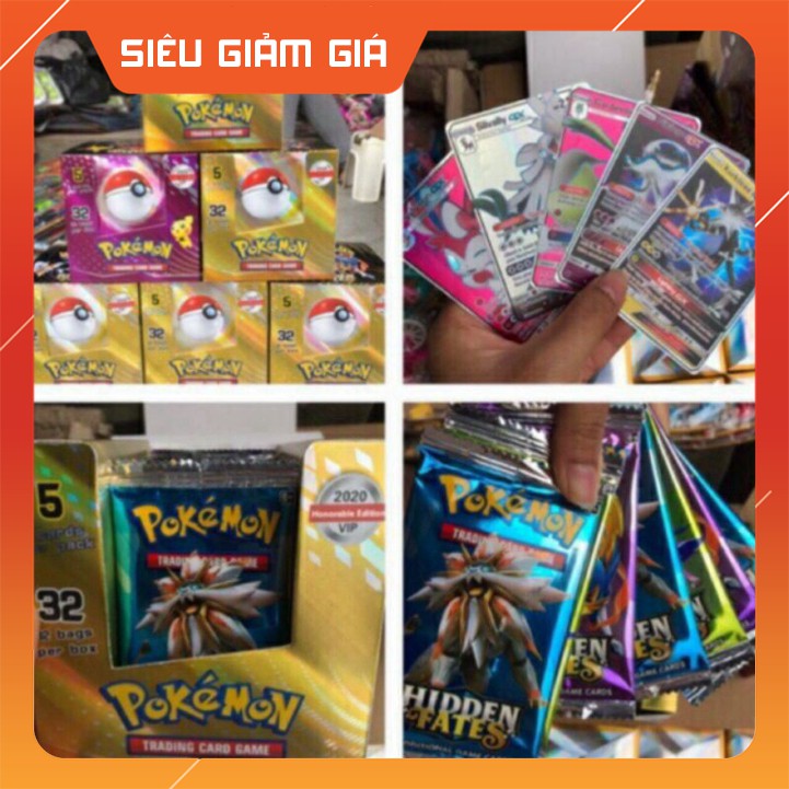 32 bộ thẻ bài pokemon vip