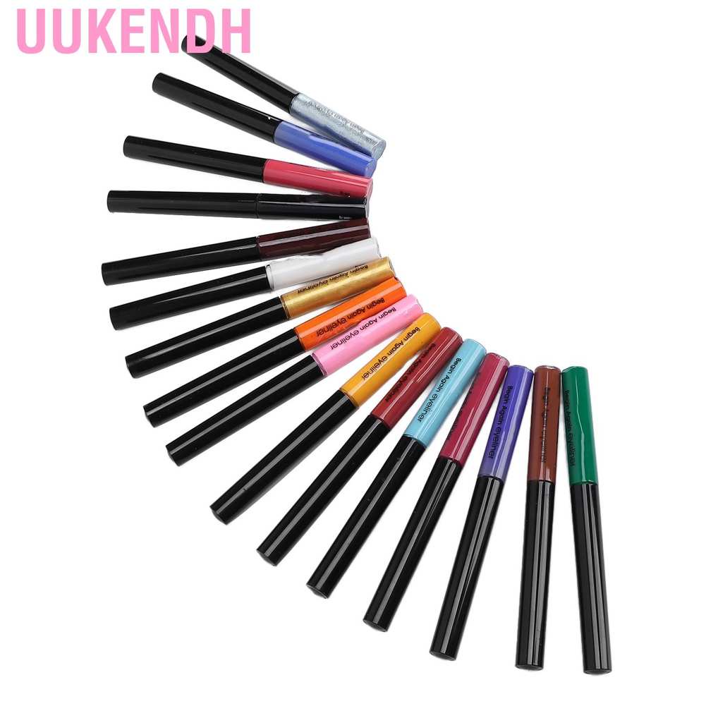 Set 16 Bút Kẻ Mắt Dạng Lỏng LANGMANNI Chống Thấm Nước Lâu Trôi Không Nhòe