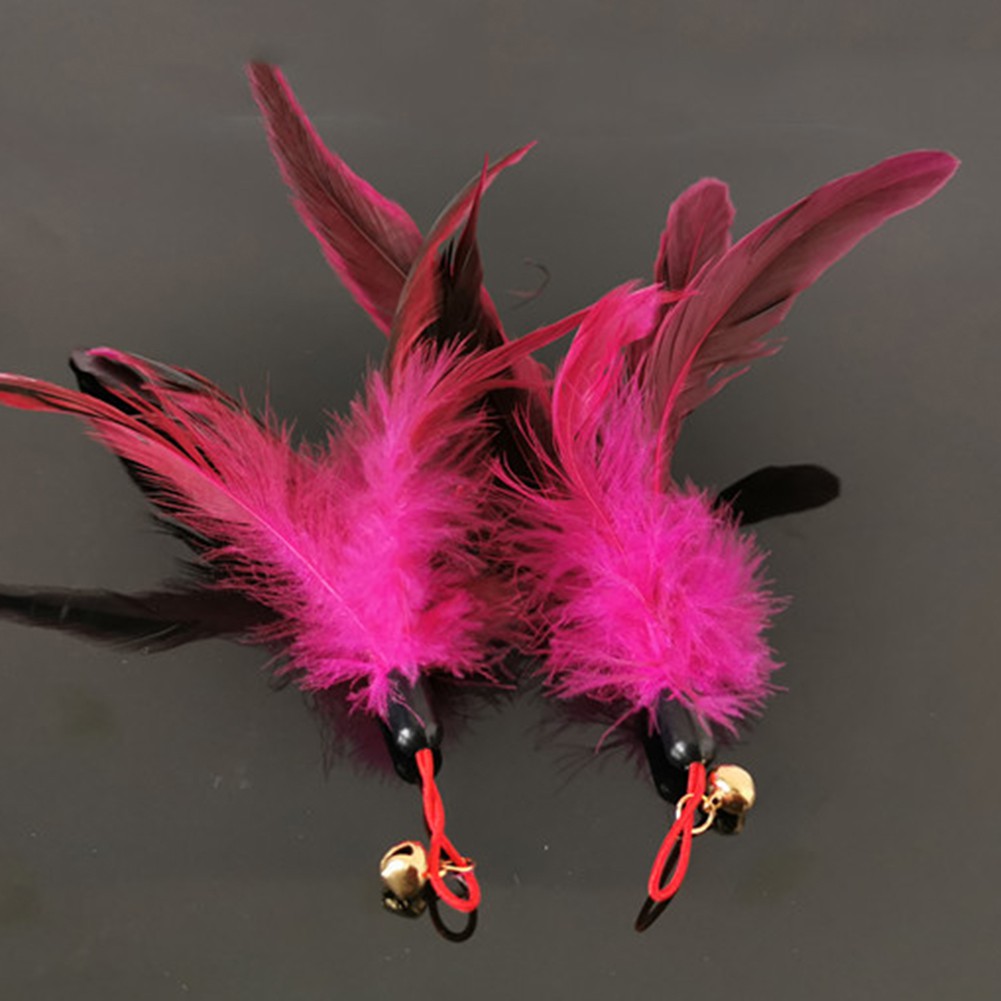 Đầu lông vũ thay thế cho đồ chơi trêu mèo