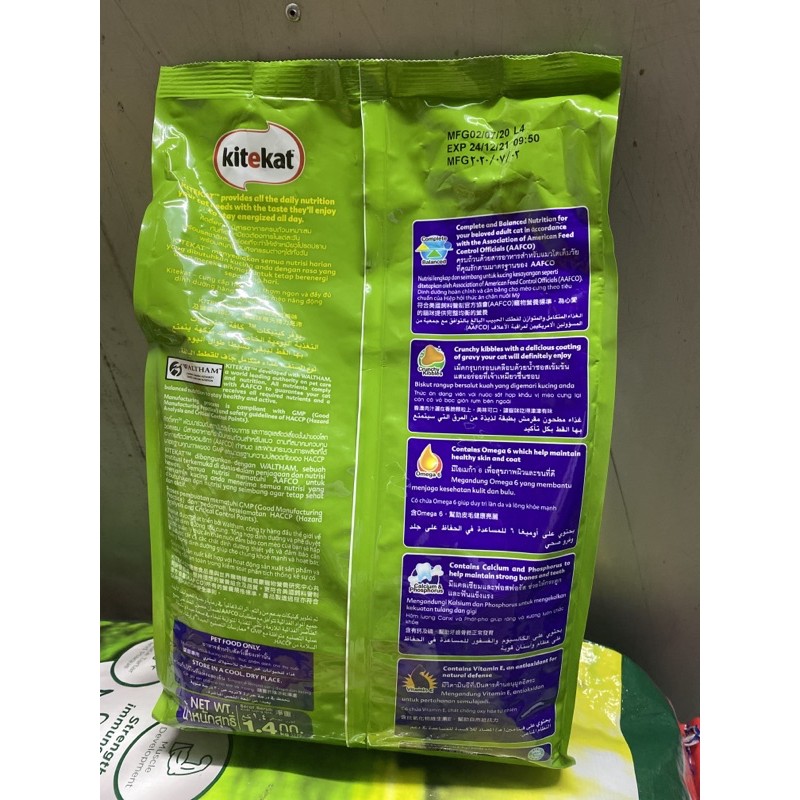 THỨC ĂN CHO MÈO KITEKAT 1,4kg