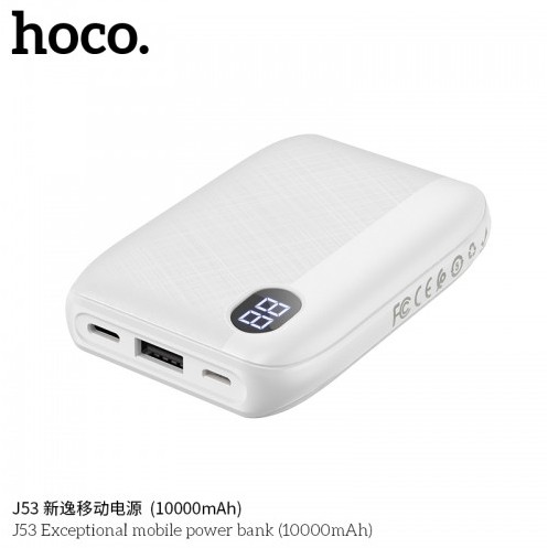 Pin sạc dự phòng Hoco J53 10000mAh màn hình LCD