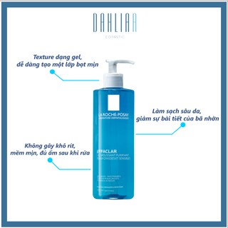 Sữa rửa mặt La Roche Posay dạng Gel 400ml [Kèm Ảnh thật + Video]