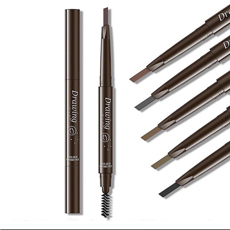 (Hàng Mới Về) Bút Chì Kẻ Lông Mày Kiki Hai Đầu Chống Thấm Nước Với 6 Màu Lựa Chọn | BigBuy360 - bigbuy360.vn