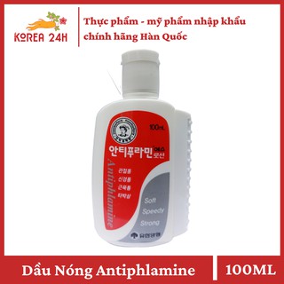 Dầu Nóng Hàn Quốc Antiphlamite (20 chai x 100ml)