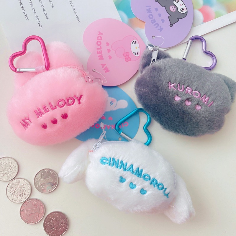 SANRIO Ví Đựng Tiền Xu Hình Cinnamoroll Dễ Thương