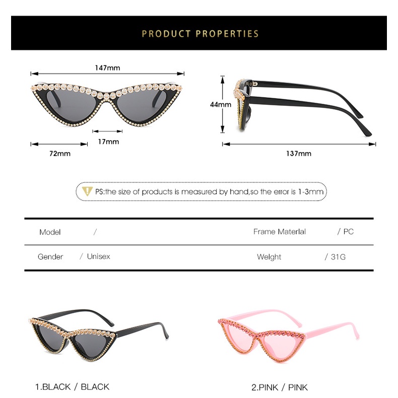 Kính Mát Mắt Mèo Thời Trang Cho Nữ