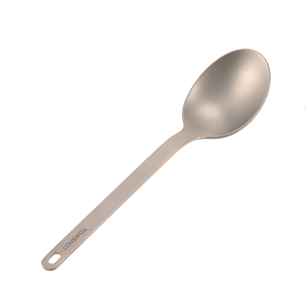 Muỗng Titan Dùng Ăn Uống Tiện Dụng Cho Gia Đình/ Dã Ngoại