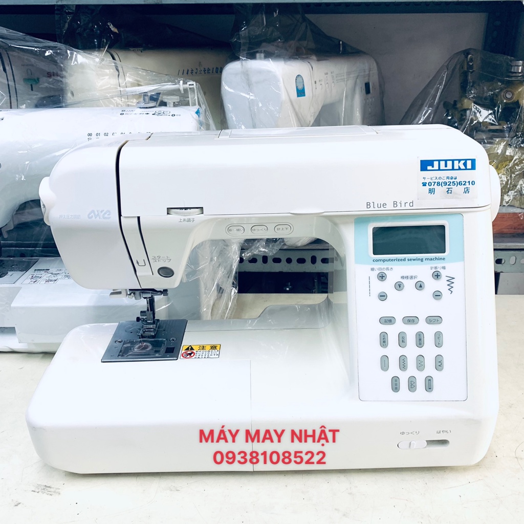 MÁY MAY BCN JUKI NHẬT VỪA MAY TỰ ĐỘNG VỪA MAY BÀN ĐẠP CHÂN