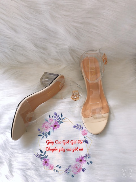 [ Ảnh Thật ] Giày Quai Trong 5p ( fom nhỏ )