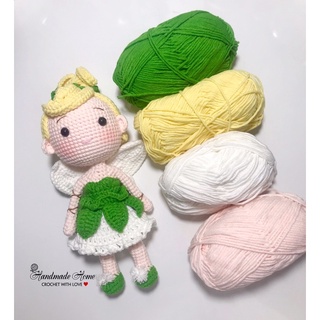 Búp bê Tinkerbell bằng len handmade