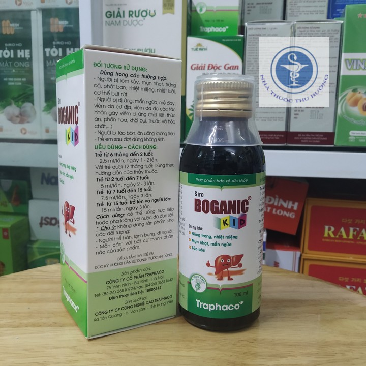 Siro Boganic Kid - Lọ 100ml