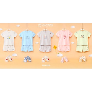 Bộ cộc tay petit cho bé uala rogo ur2220