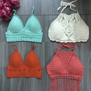 Bikini Áo móc len