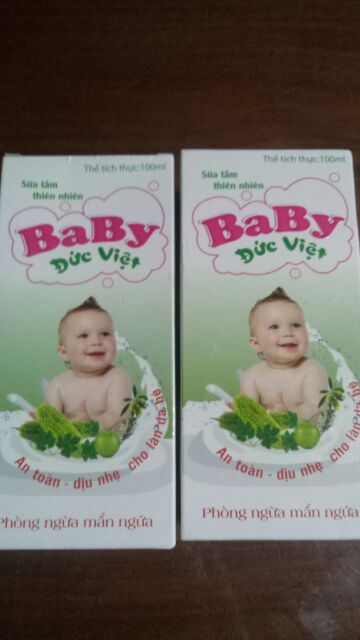 Sữa tắm thiên nhiên BaBy thảo dược dùng được cho trẻ sơ sinh trở Lên