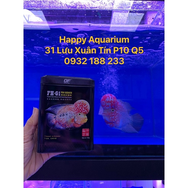 Thức ăn cá La Hán lên đầu và màu OF FH-G1 PRO-REDSYN Đen