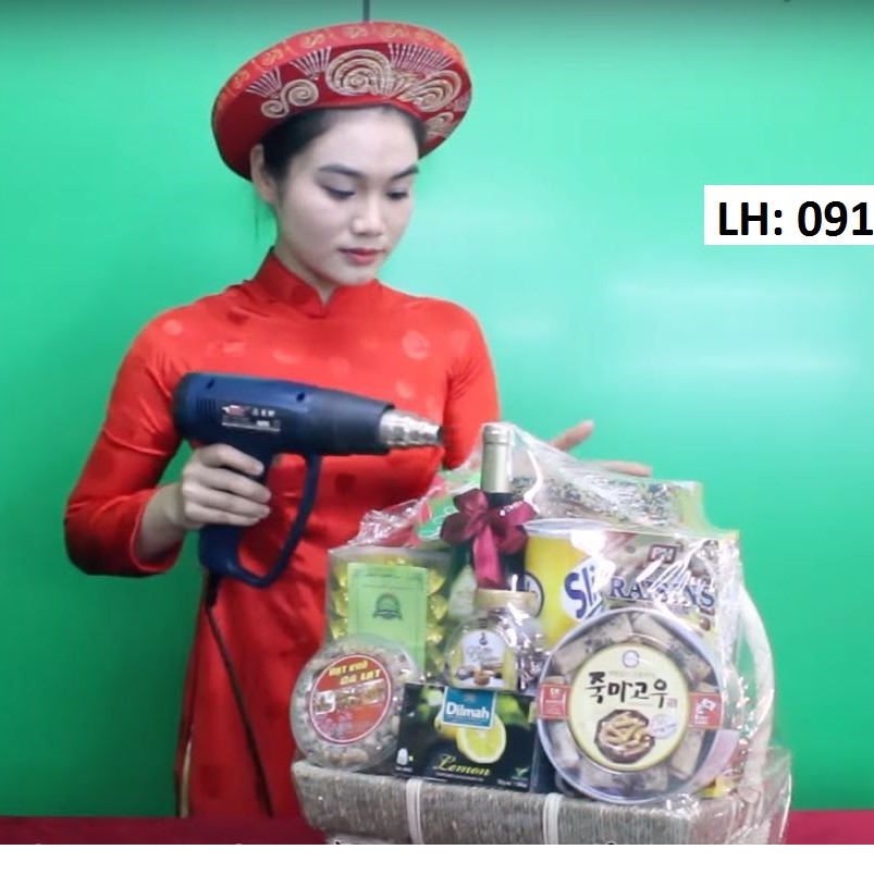 Màng Co Gói Giỏ Quà Tết