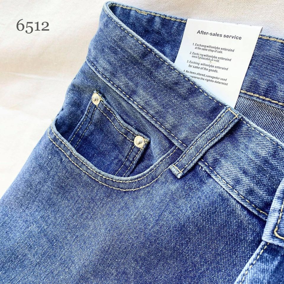 Quần Short Nam Túi Hộp DENIMST 6512 Chất Liệu Jean, Dáng Suông