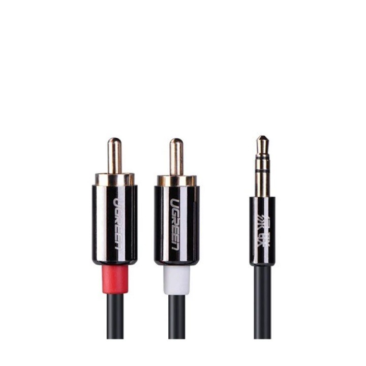 Cáp audio 3.5mm ra AV 5m UGREEN 10591