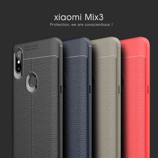 Ốp điện thoại màu trơn bảo vệ tối ưu cho Xiaomi Mi Mix3