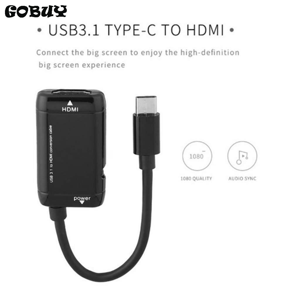 USB-C Type C to HDMI Adapter USB 3.1 Cable For MHL Android Phone Tablet LOT vn