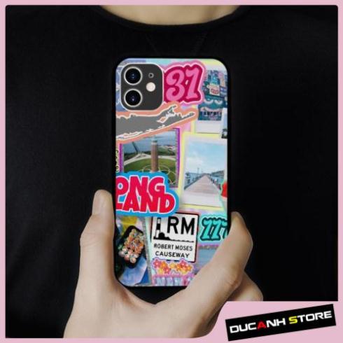Ốp lưng iphone SAMSUNG hình color long island  collage art pop art giá rẻ  cho các dòng iPhone PAP20211094