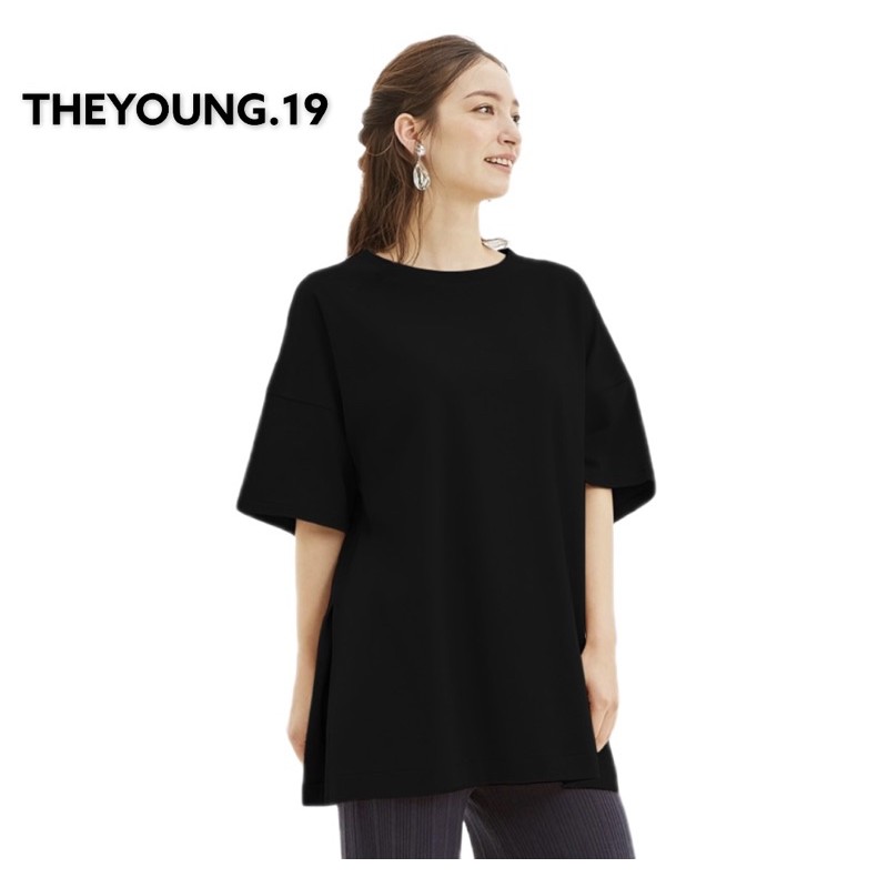 Áo Thun Trơn Đen Unisex 100% cotton | BigBuy360 - bigbuy360.vn
