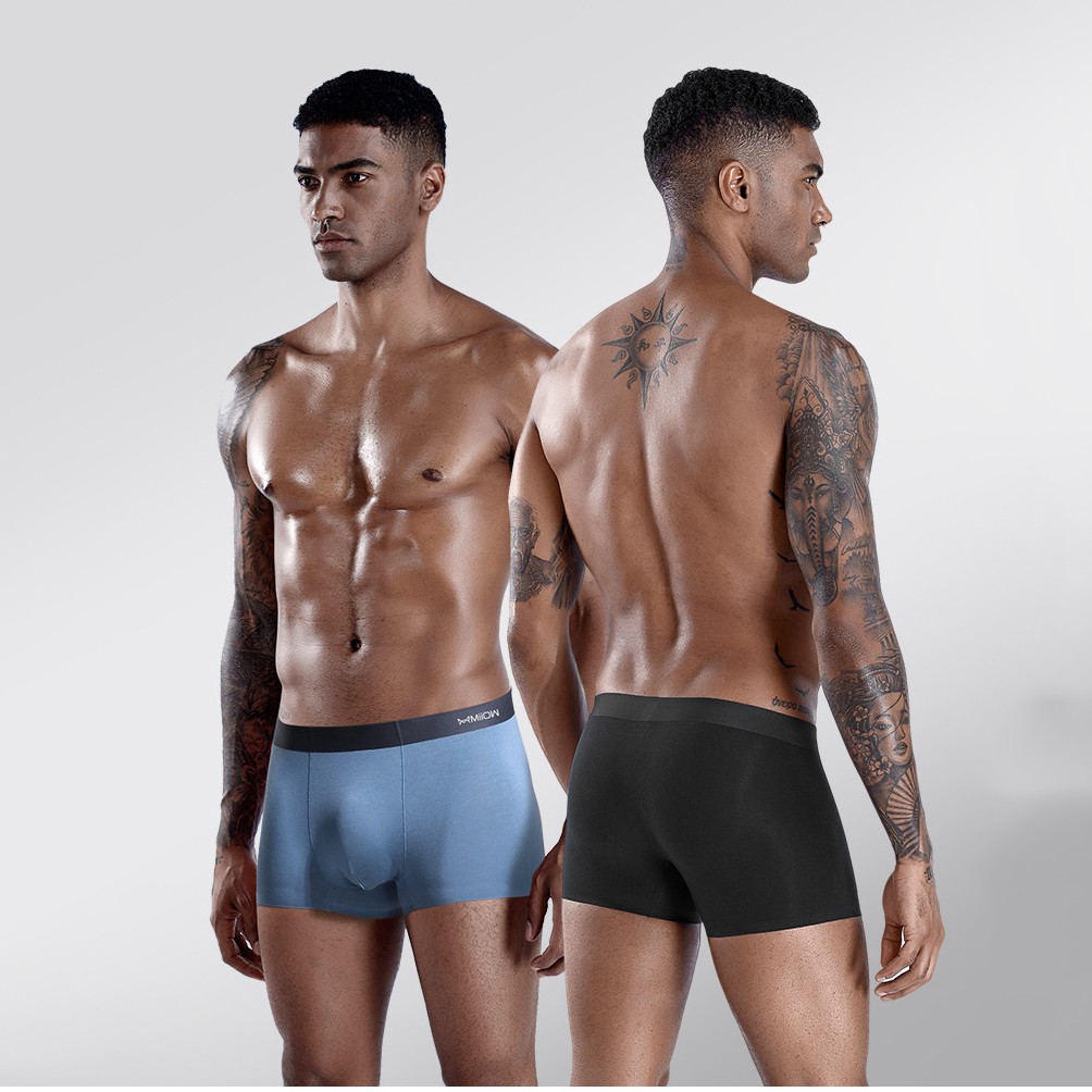 Quần lót nam thun lạnh siêu mỏng thoáng khí Miiow, quần sịp lạnh boxer Nidoshop - M3801