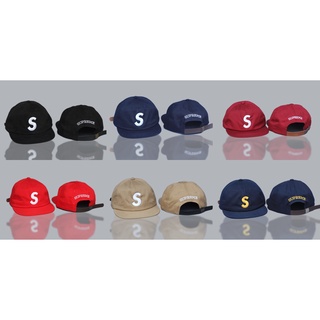 Set 6 mũ lưỡi trai in logo supreme s cá tính