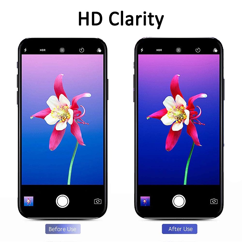Set 5 kính cường lực bảo vệ camera sau chống trầy cho for iphone X / for iphone 8 Plus/ for iphone 7 Plus / for iphone 8 / for iphone 7
