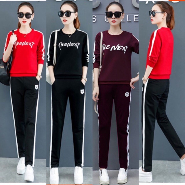 Bộ thu đông in chữ The next cao cấp 👌 size 40-75kg