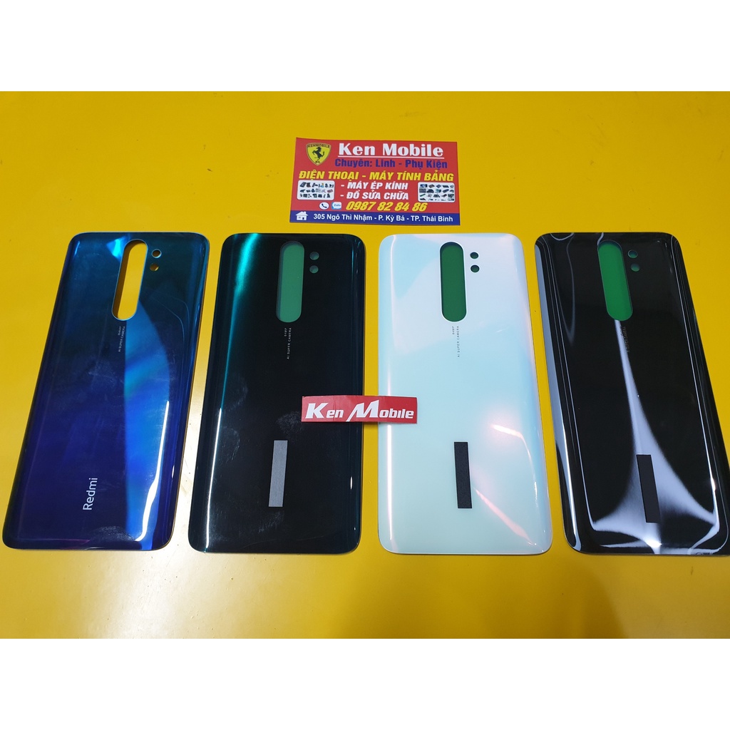 Nắp Lưng Thay Thế Cho Xiaomi Redmi Note 8 Pro, Loại 1 (Tặng Kèm Keo Dán)