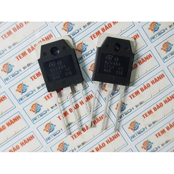 [Combo 3 con] BUV48A Transistor NPN 15A/450V TO-3P