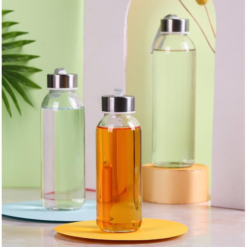 [Gía hủy diệt[] - Bình thủy tinh - Bình đựng nước thủy tinh có dây xách _dung tích 350ml | BigBuy360 - bigbuy360.vn